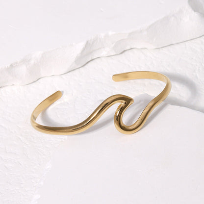 Nox – Bracelet Géométrique Minimaliste