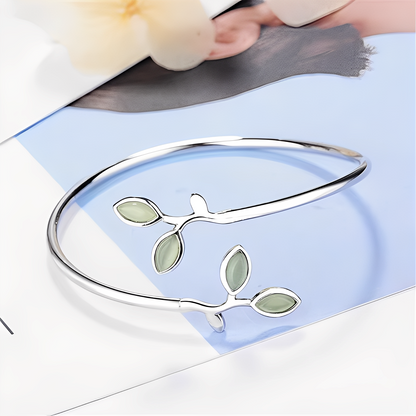 Flora – Bracelet Argent 925 Élégance Florale