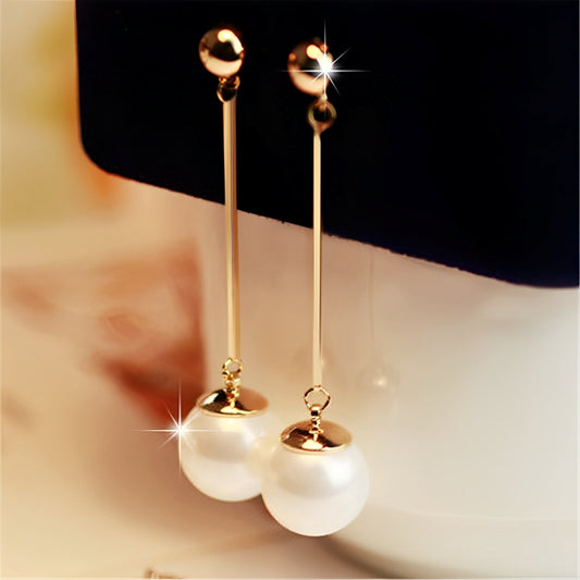 Garner – Boucles d'Oreilles de Luxe avec Perles Tissées à la Main