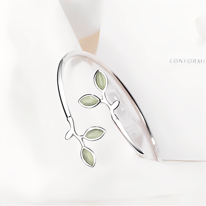Flora – Bracelet Argent 925 Élégance Florale