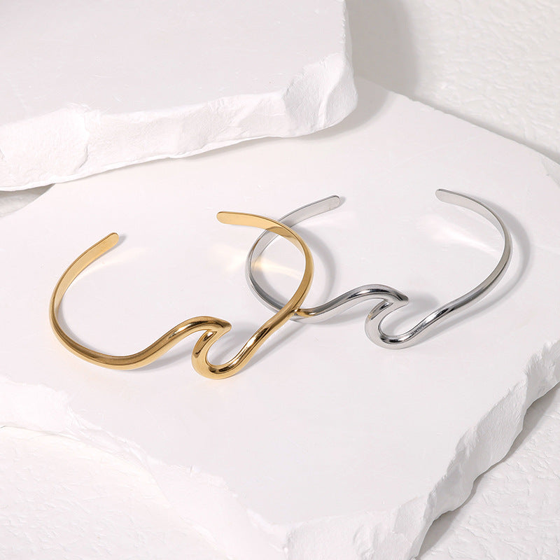 Nox – Bracelet Géométrique Minimaliste