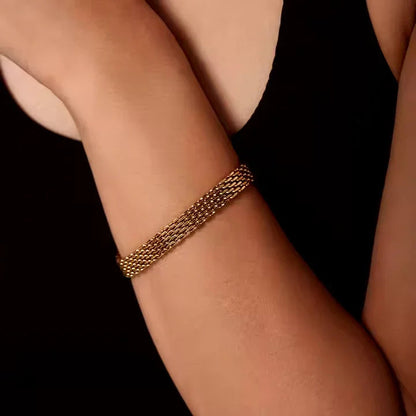 Imara – Bracelet Chaîne en Or Raffiné