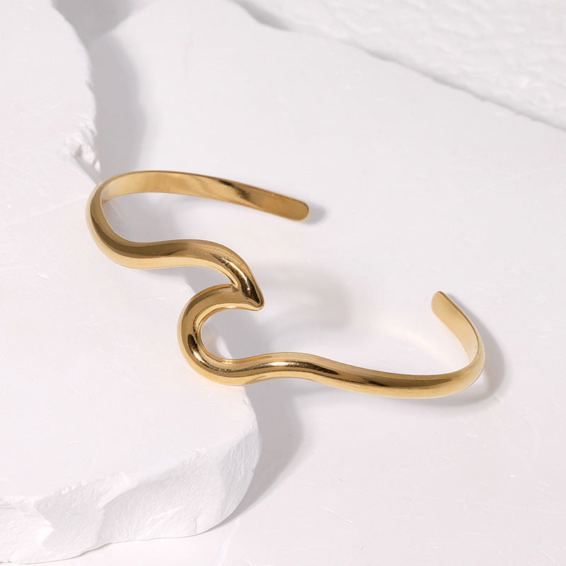 Nox – Bracelet Géométrique Minimaliste