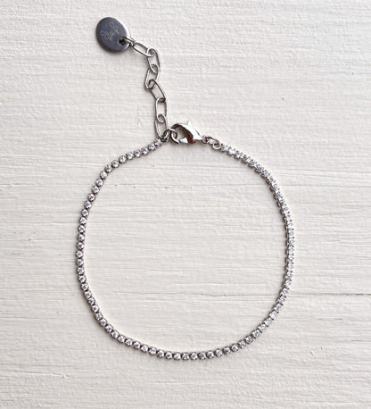 Mini Bracelet Tennis en Cristaux