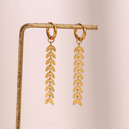 Liana – Boucles d’Oreilles Pendantes Élégantes