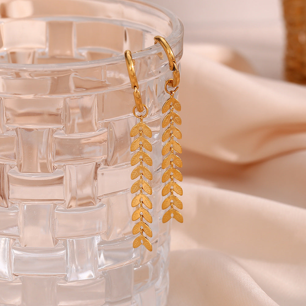 Liana – Boucles d’Oreilles Pendantes Élégantes