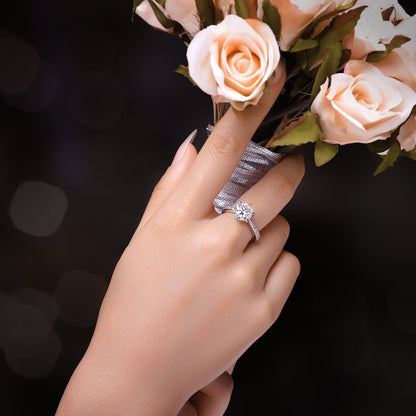 Brianna – Bague Classique Argent Élégance Pure