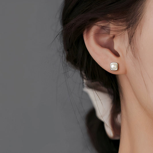 Nerea – Boucles d'Oreilles de Perles Minimalistes