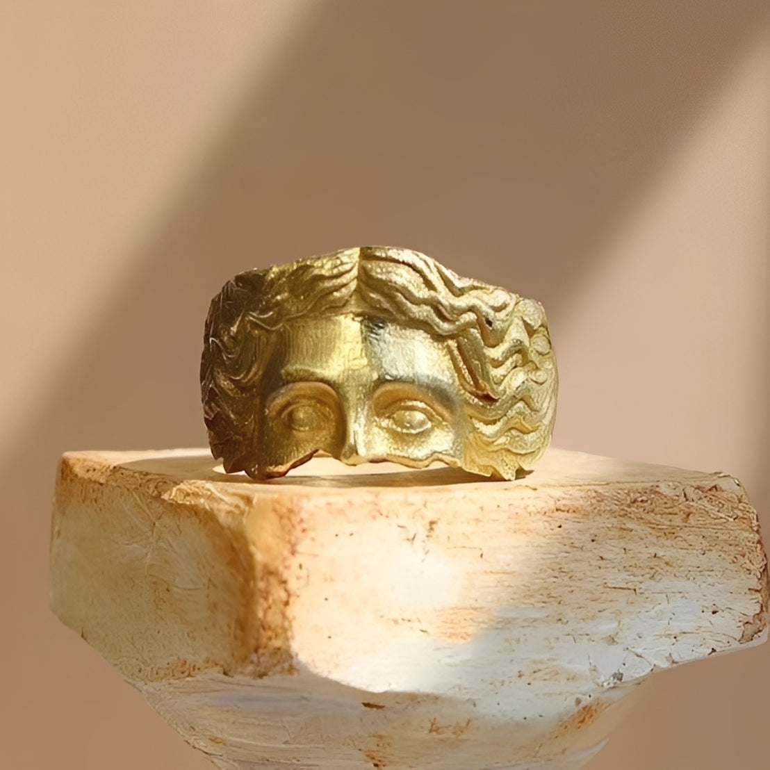 Kairo – Bague Sculpture Index Style Froid Exagéré Unisexe