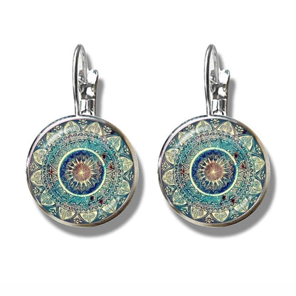 Amarée – Boucles Mandala Ronde Vintage