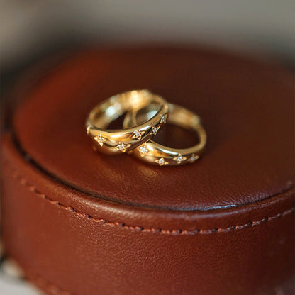 Nori – Boucles d’Oreilles Luxueuses Or et Argent