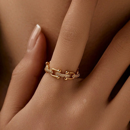 Chloe – Bague Dorée