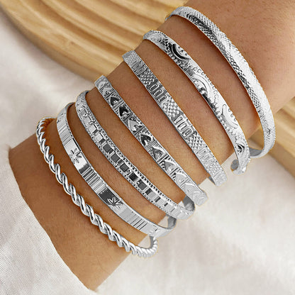 Selene – Ensemble de Bracelets Joncs