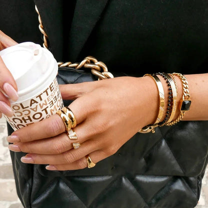 Zelle – Bague en Or Élégante