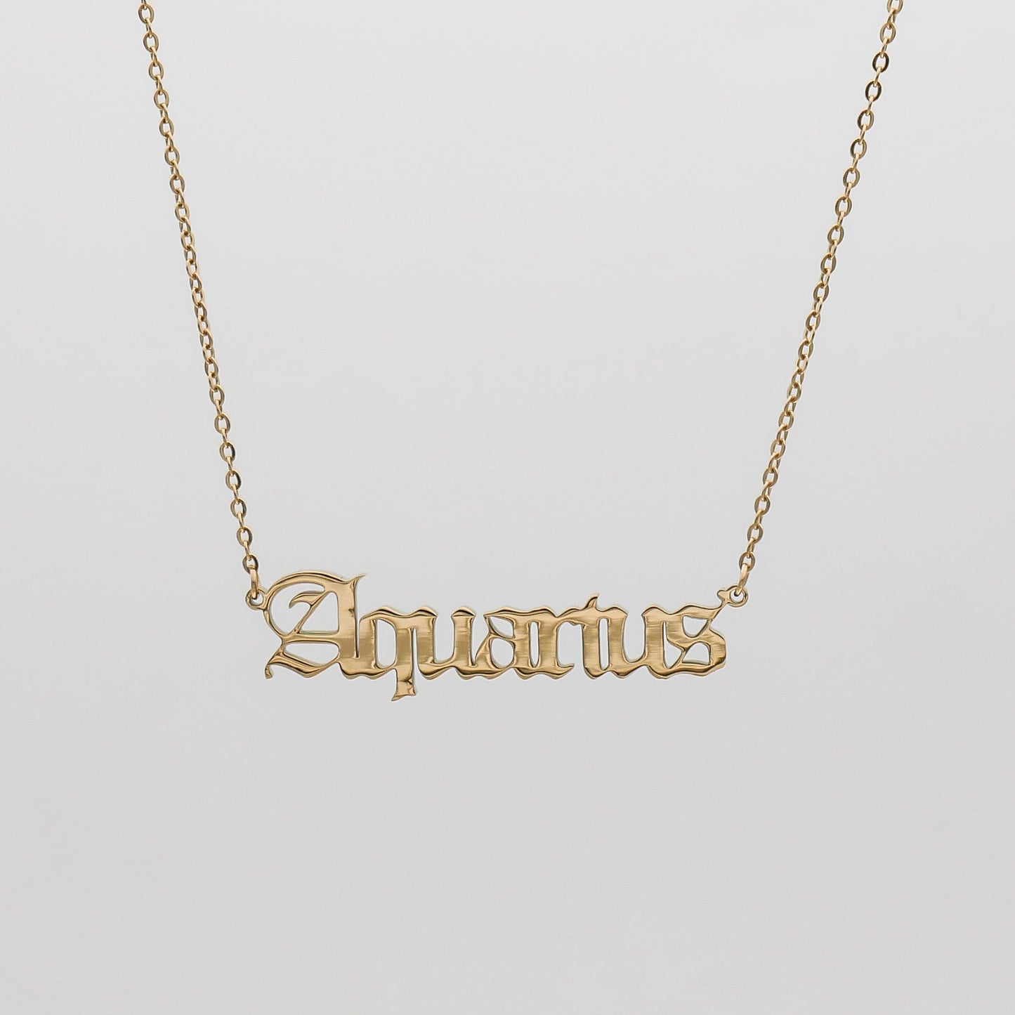 Celestine – Collier Prénom Zodiaque Classique