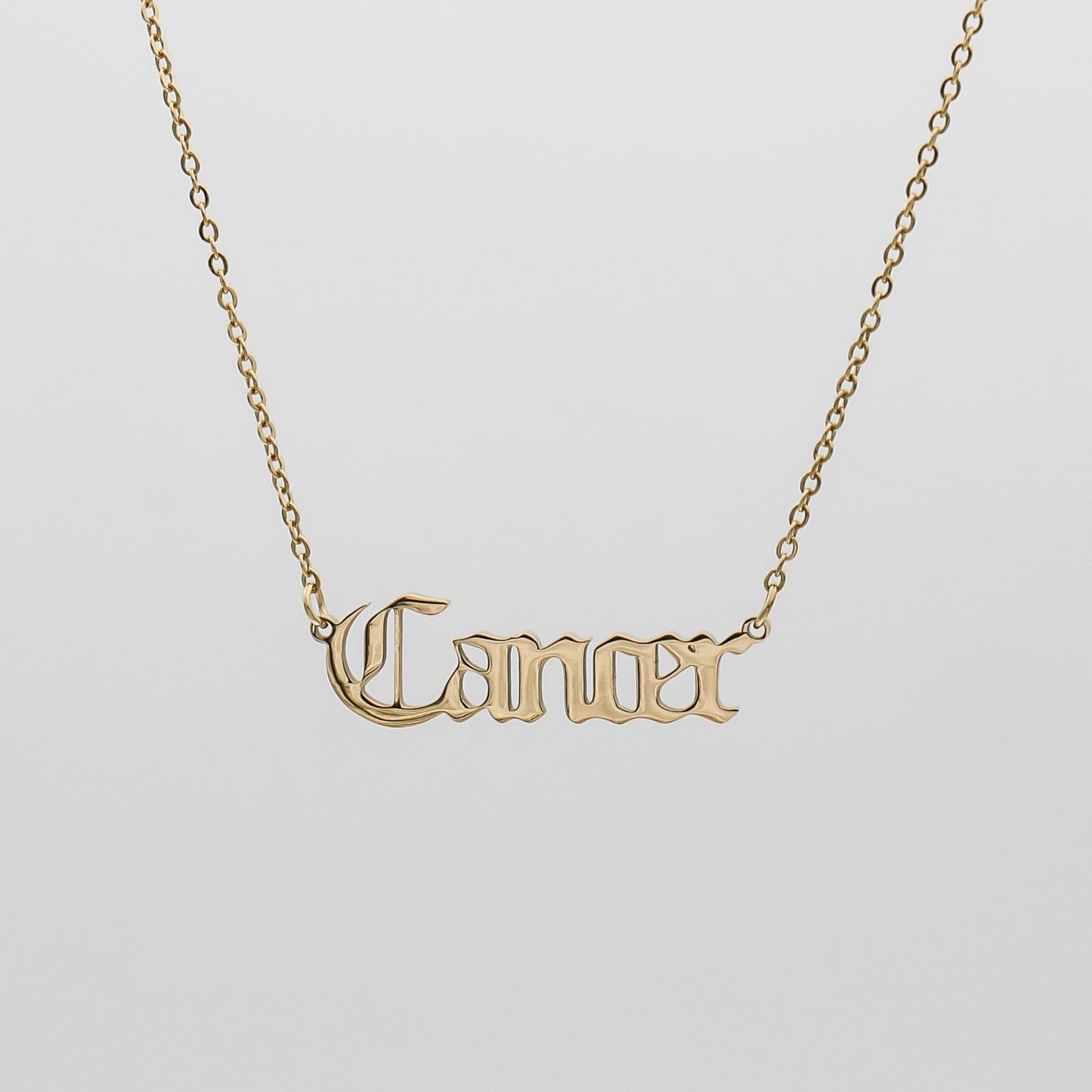 Celestine – Collier Prénom Zodiaque Classique