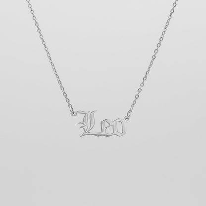 Celestine – Collier Prénom Zodiaque Classique