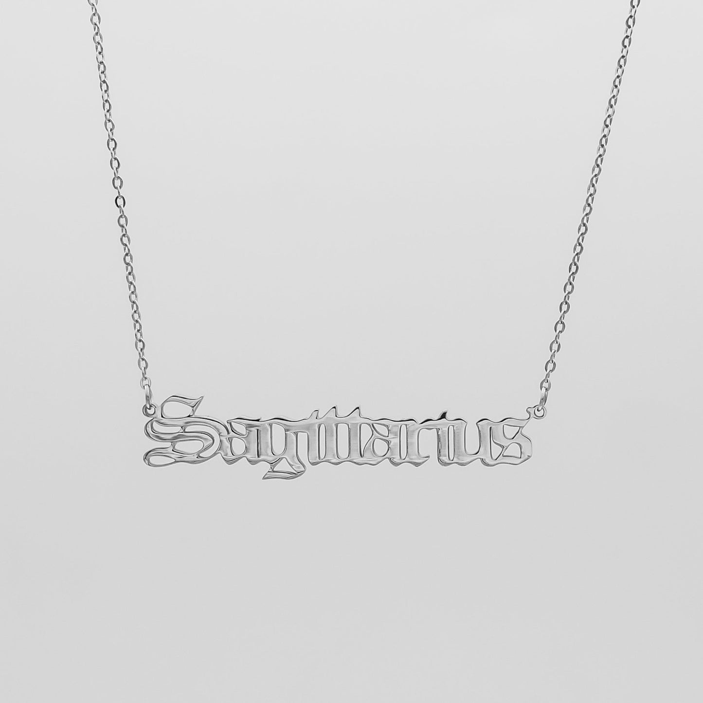 Celestine – Collier Prénom Zodiaque Classique