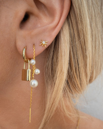 Risa - Boucles d'oreilles Cristal Éclat d'Étoile