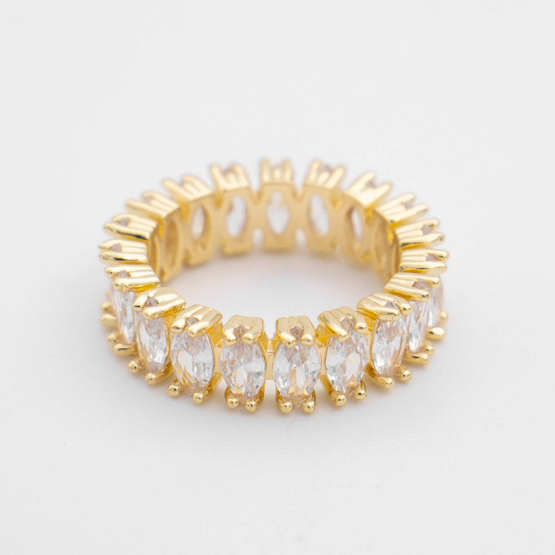Cassie – Bague CZ Élégante