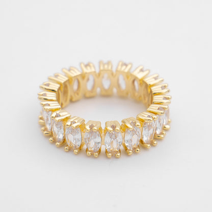 Cassie – Bague CZ Élégante