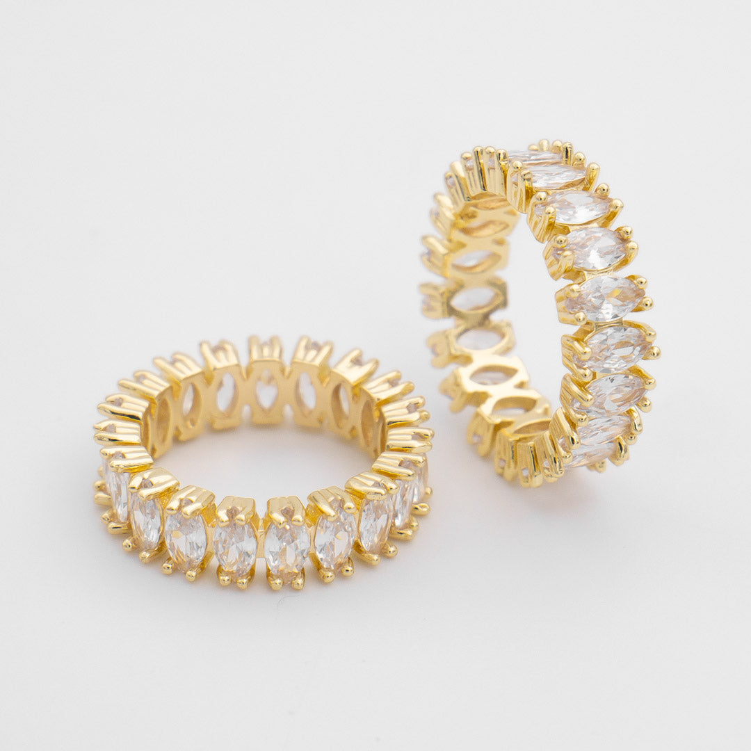 Cassie – Bague CZ Élégante