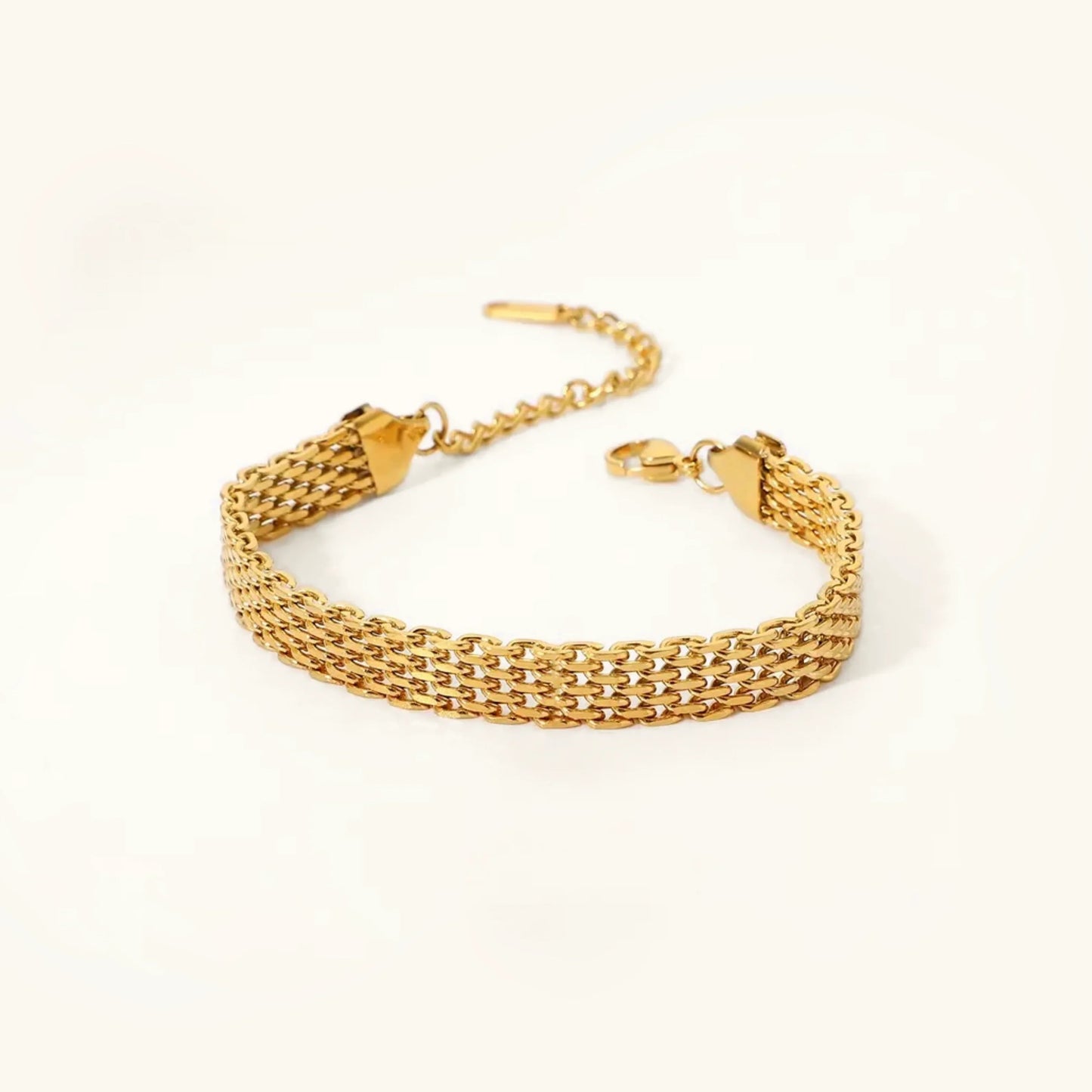 Imara – Bracelet Chaîne en Or Raffiné