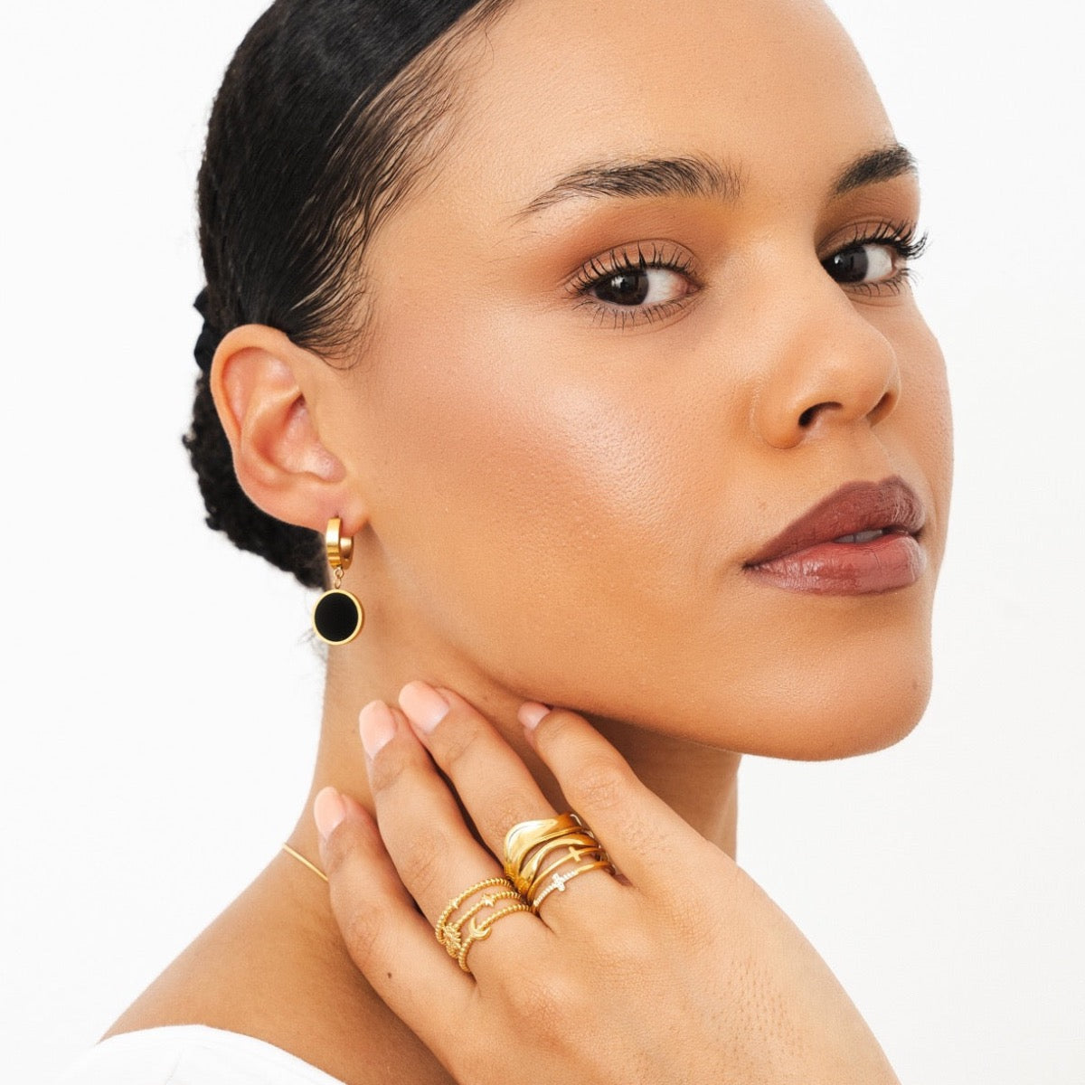 Luna – Bague Ajustable Élégante