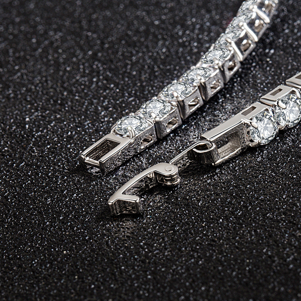 Elisse – Bracelet Riviera Argent 925 & Zirconiums Étincelants