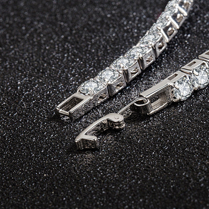 Elisse – Bracelet Riviera Argent 925 & Zirconiums Étincelants