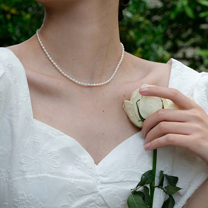 Dahlia – Collier de Perles Précieuses