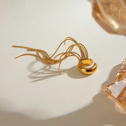 Rubie – Boucle d'Oreille Manchette Élégante