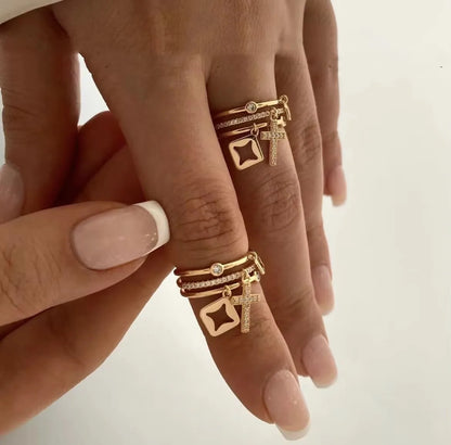 Lysandra – Bague Argent Sterling Spirituelle