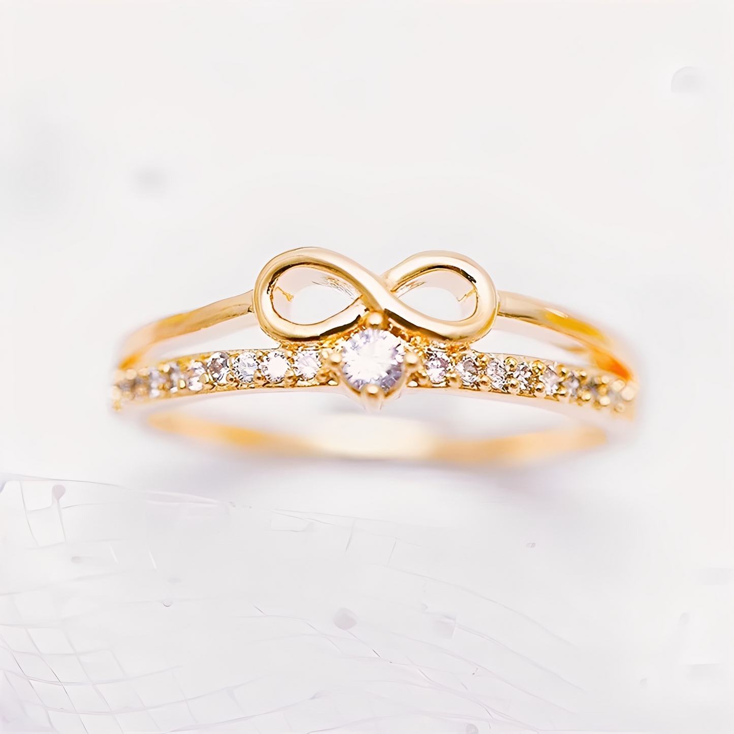 Elisha – Bague Éternité Fleurie