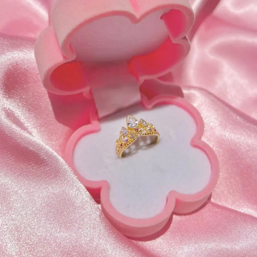 Rapunzel Crown Ring - L'anneau couronne dorée de Rapunzel