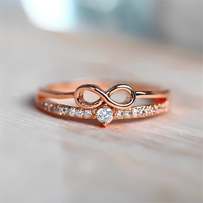 Elisha – Bague Éternité Fleurie