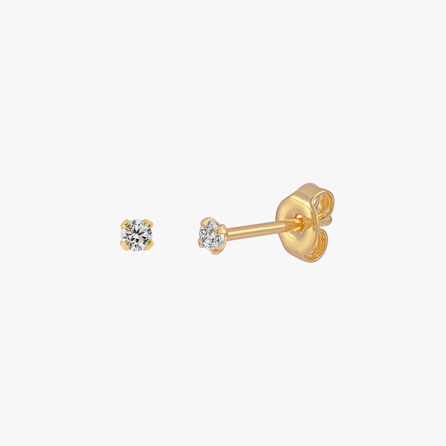 Sloane - Mini Clous d’Oreilles Scintillants 2mm