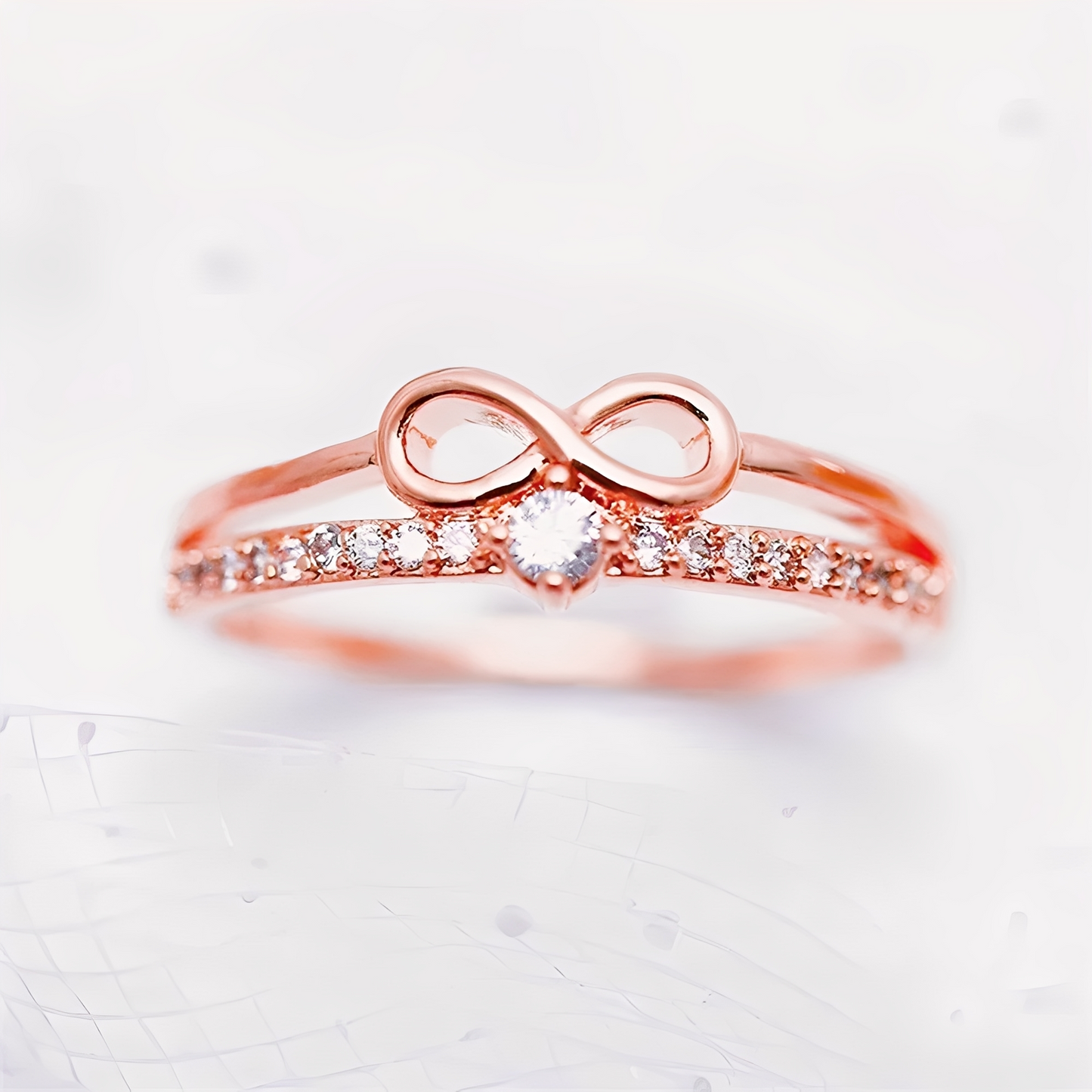 Elisha – Bague Éternité Fleurie