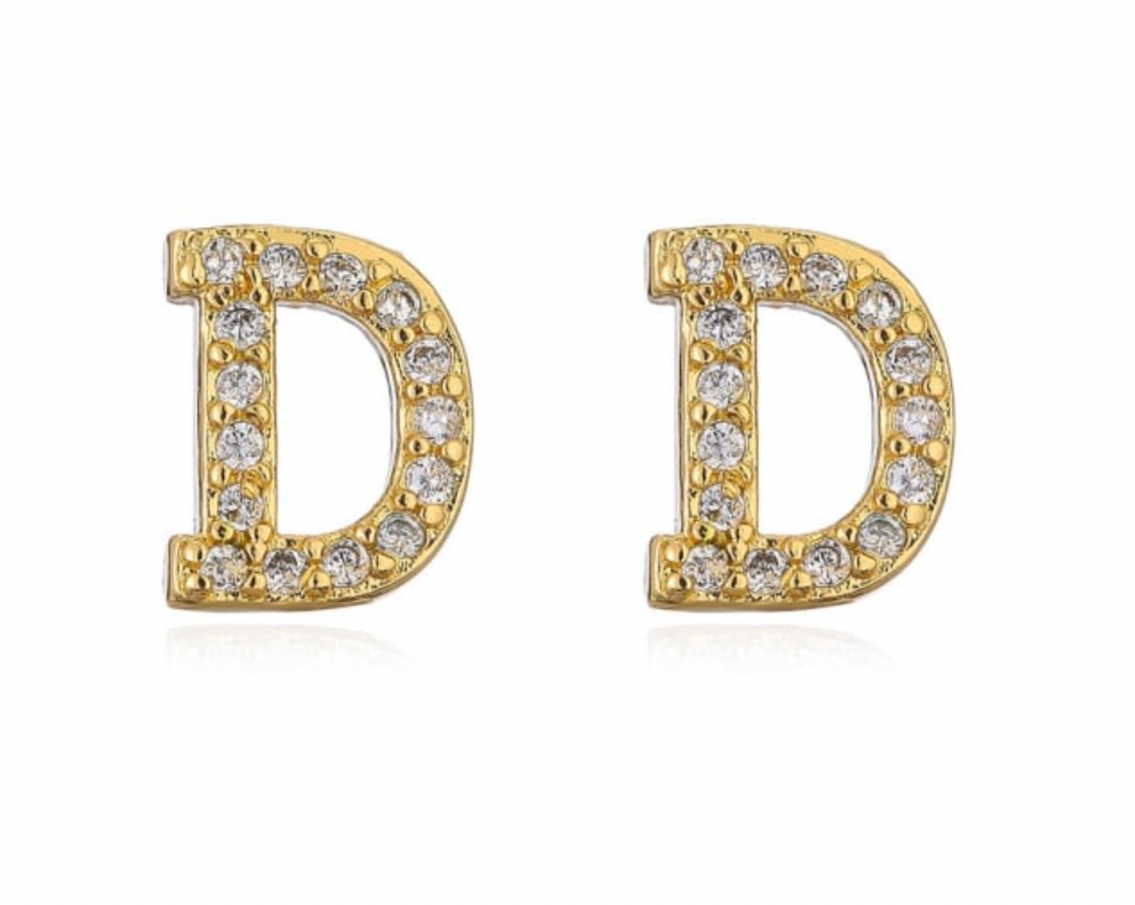 Taylor - Boucles d'oreilles avec lettres (initiales)
