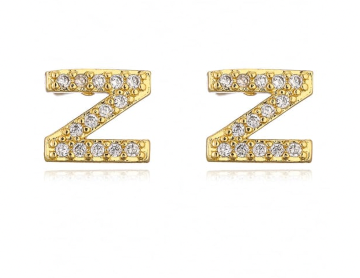 Taylor - Boucles d'oreilles avec lettres (initiales)