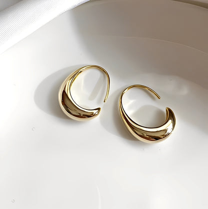 Zeinab – Boucles d’Oreilles Créoles en Or