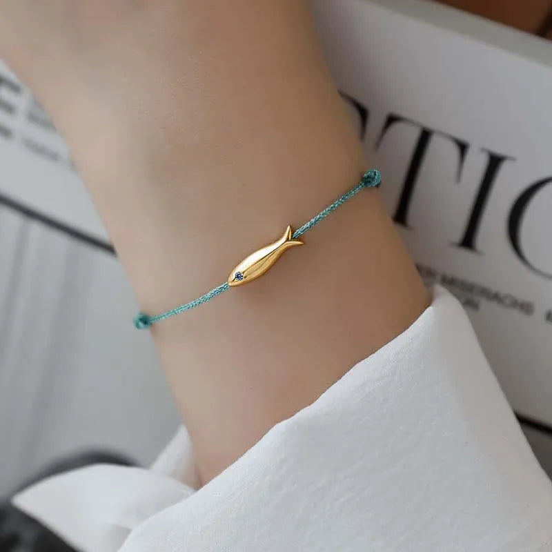 Solara – Bracelet de Cheville Éclat Fin