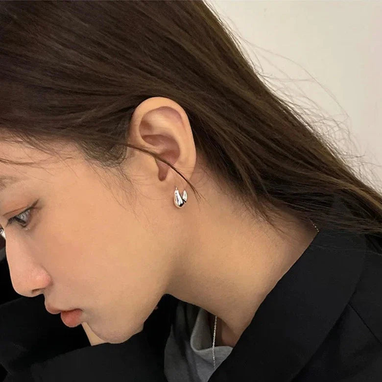 Eva – Boucles d’Oreilles Géométriques Irrégulières