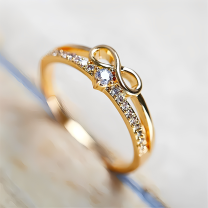 Elisha – Bague Éternité Fleurie