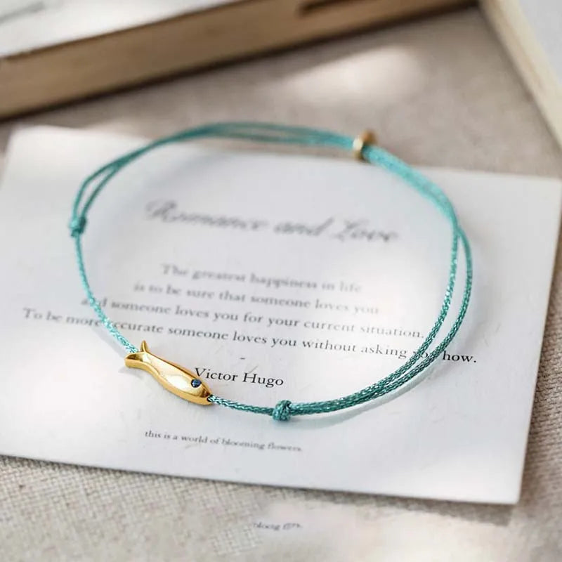 Solara – Bracelet de Cheville Éclat Fin