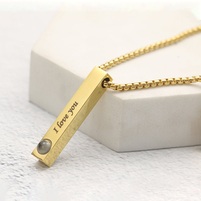 Margaux – Pendentif Cœur Photo Personnalisé