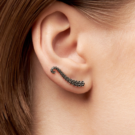 Oktopus Ear Climber - Boucles d'oreilles en tentacules