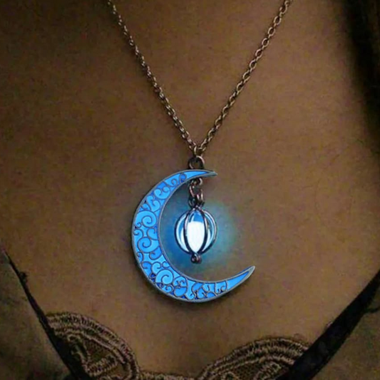 Lune Brillante - Collier de Lithothérapie