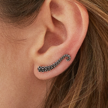 Oktopus Ear Climber - Boucles d'oreilles en tentacules