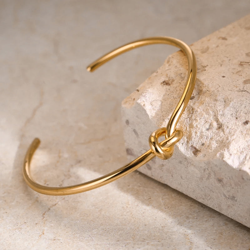 Inaya – Bracelet Nœud Vintage Réglable